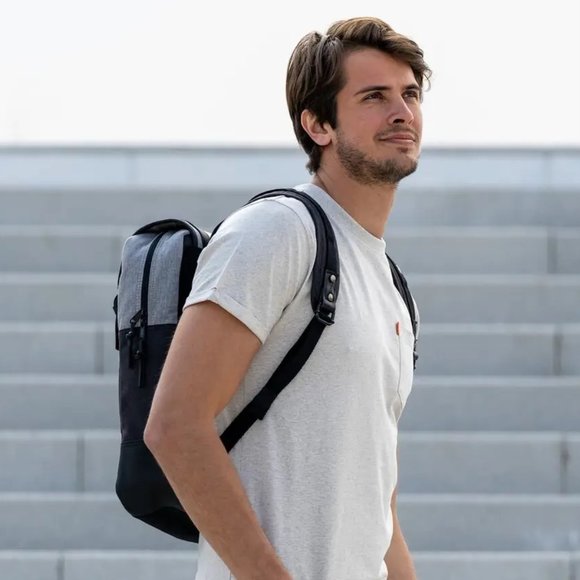 Black with Grey Ultimate Lightweight Computer Backpack for Modern Lifestyles main image 13